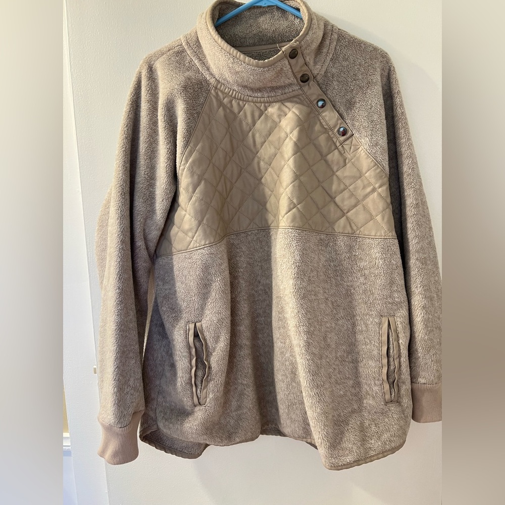 Abercrombie & Fitch Cream Jacket
